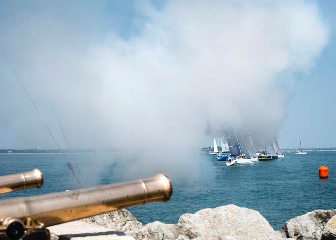Dating back to 1815 Royal Yacht Squadron procedures are still used today © Kurt Arrigo/ Nautor's Swan